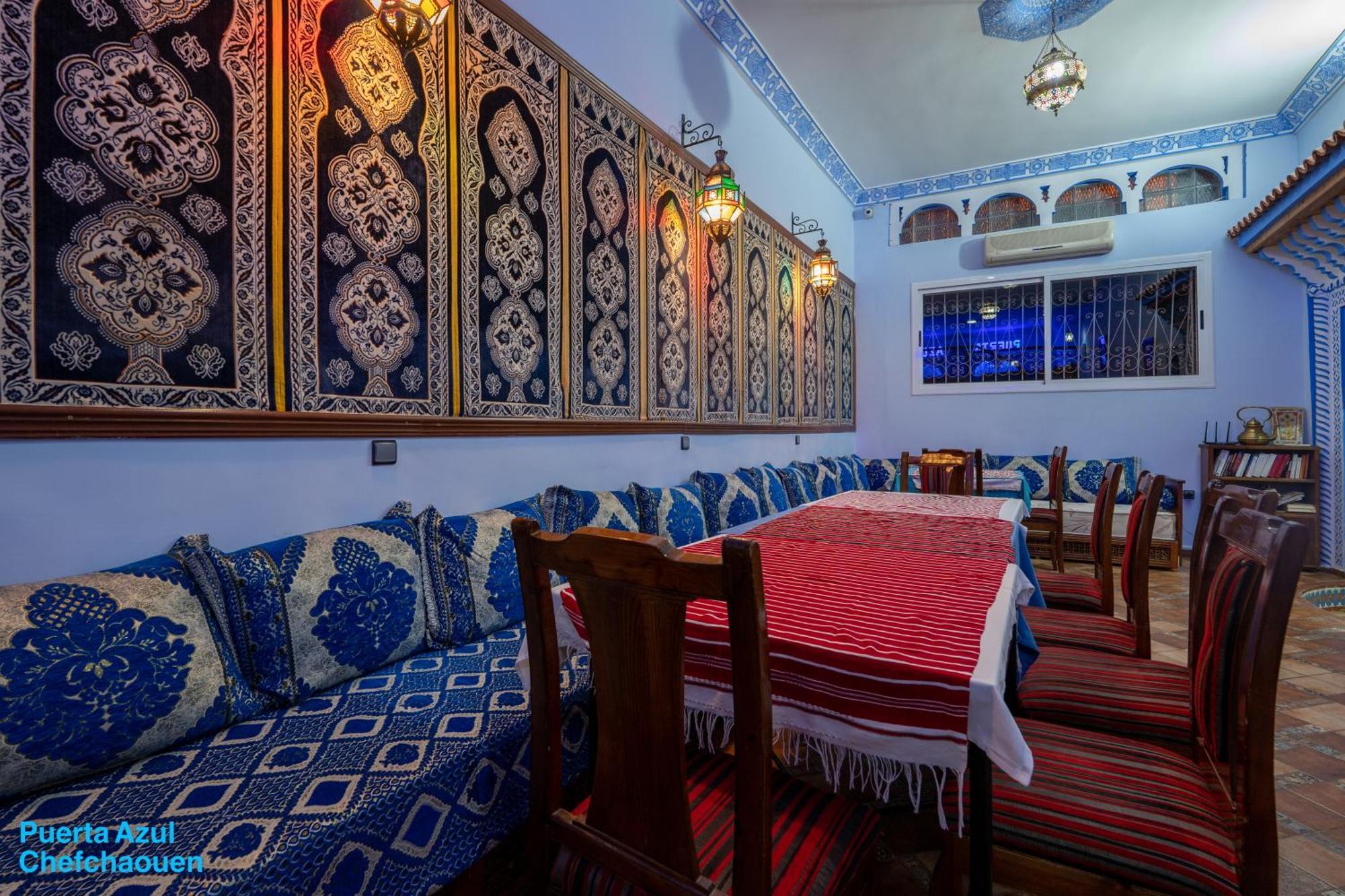 Puerta Azul Bed & Breakfast Чефчауен Екстериор снимка