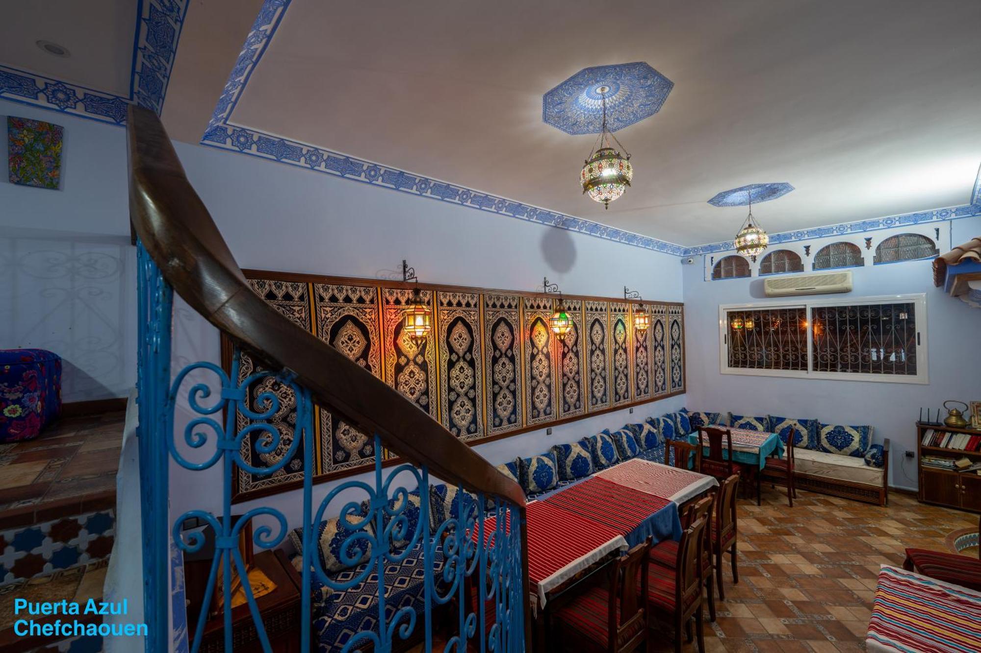 Puerta Azul Bed & Breakfast Чефчауен Екстериор снимка