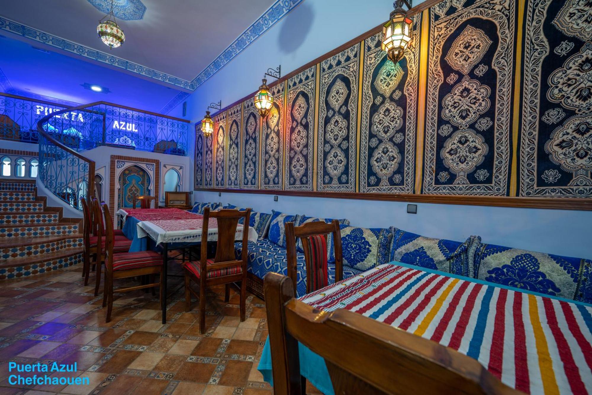 Puerta Azul Bed & Breakfast Чефчауен Екстериор снимка