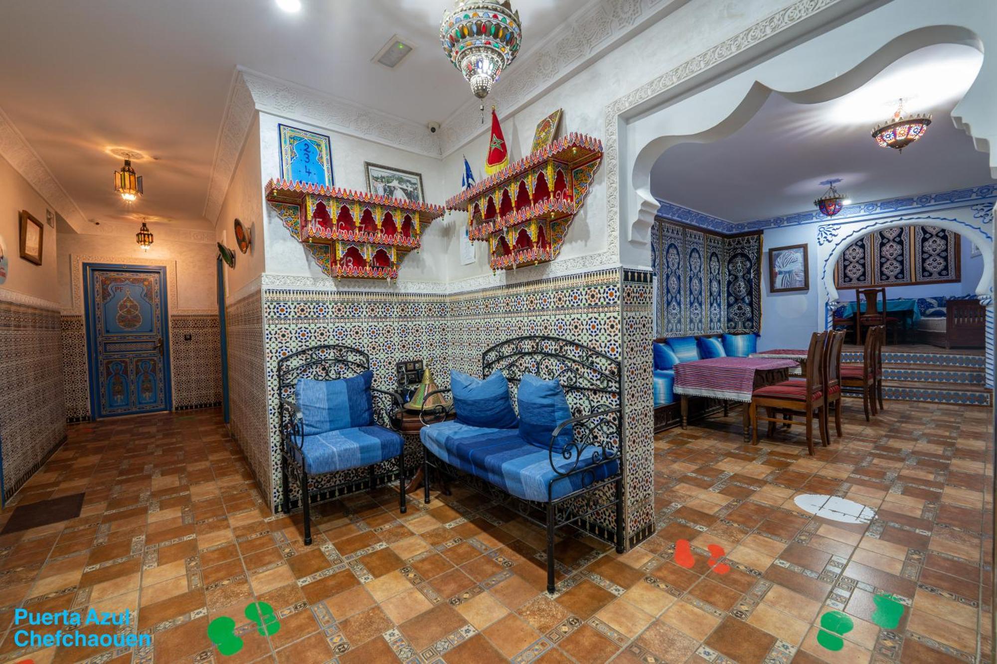 Puerta Azul Bed & Breakfast Чефчауен Екстериор снимка