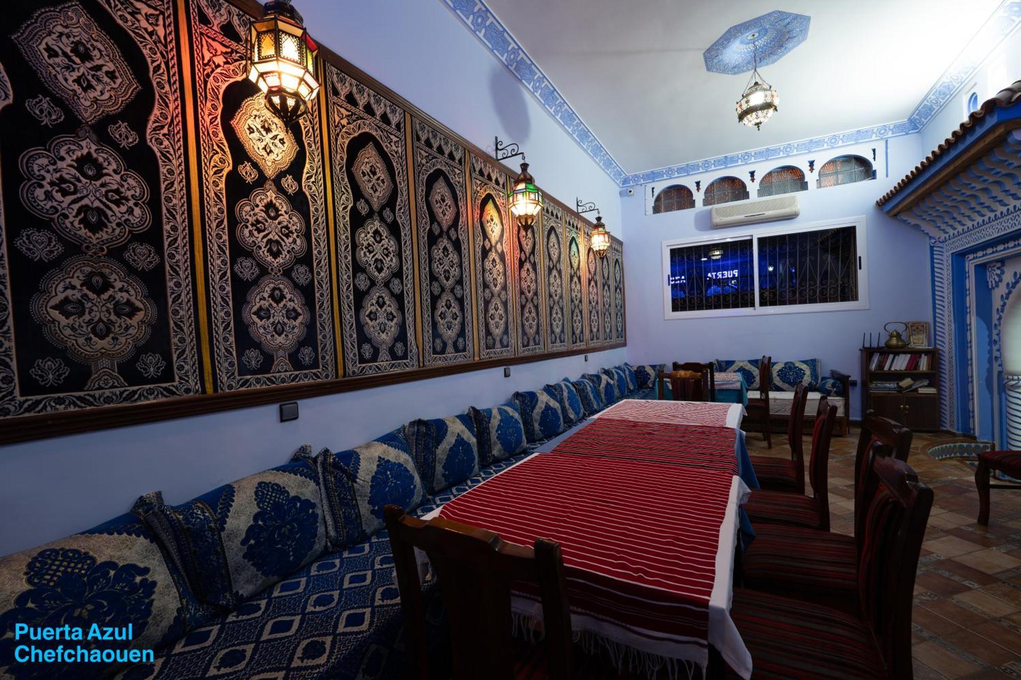 Puerta Azul Bed & Breakfast Чефчауен Екстериор снимка