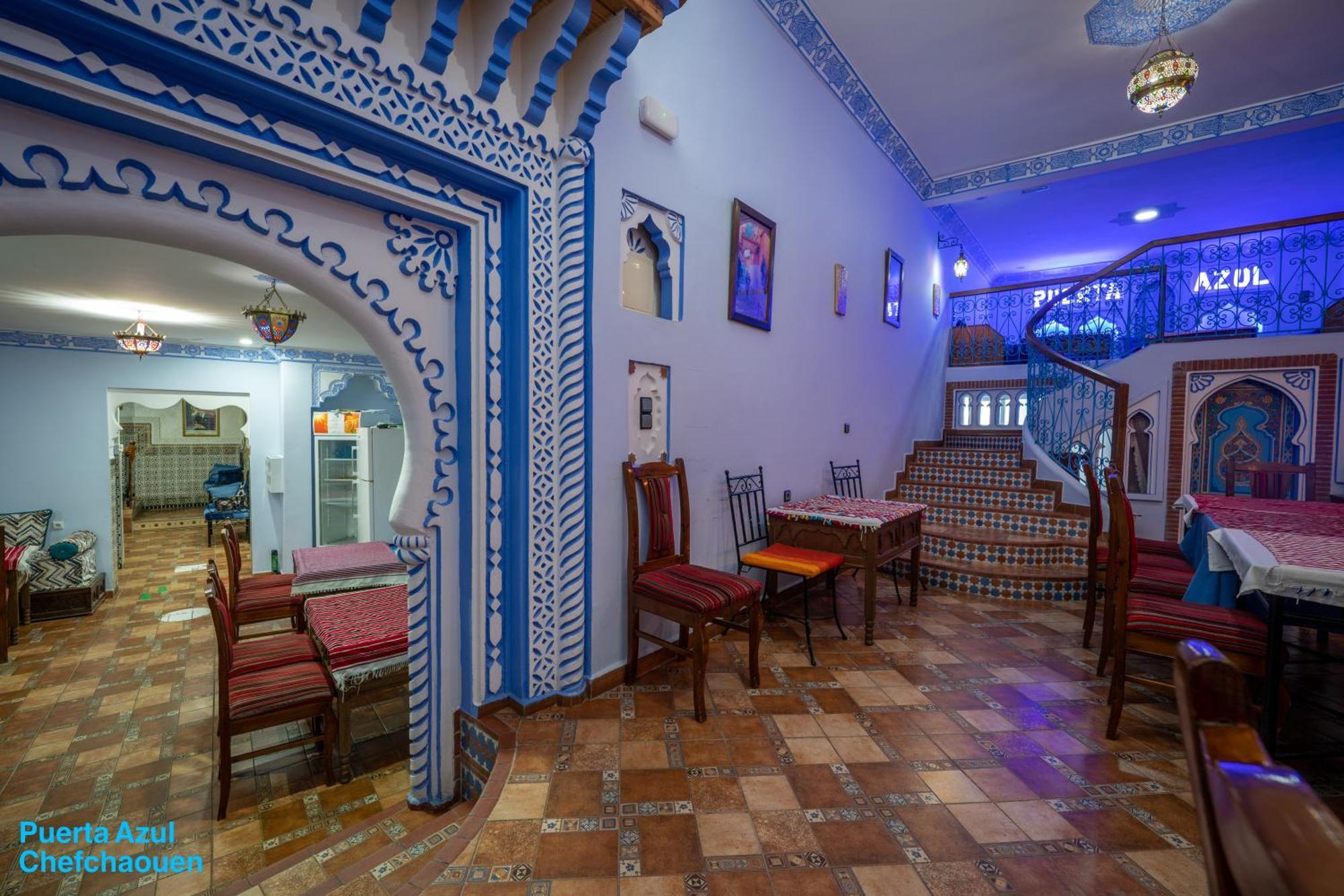 Puerta Azul Bed & Breakfast Чефчауен Екстериор снимка