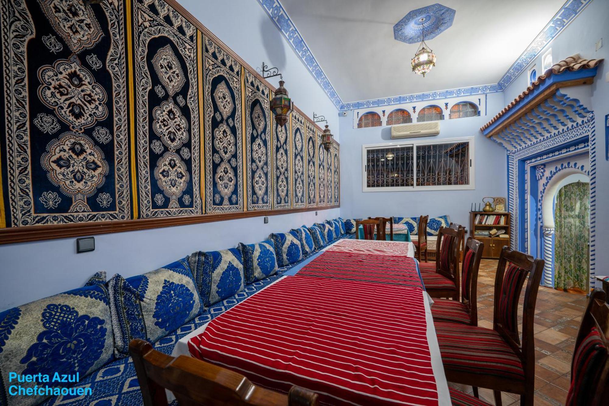 Puerta Azul Bed & Breakfast Чефчауен Екстериор снимка