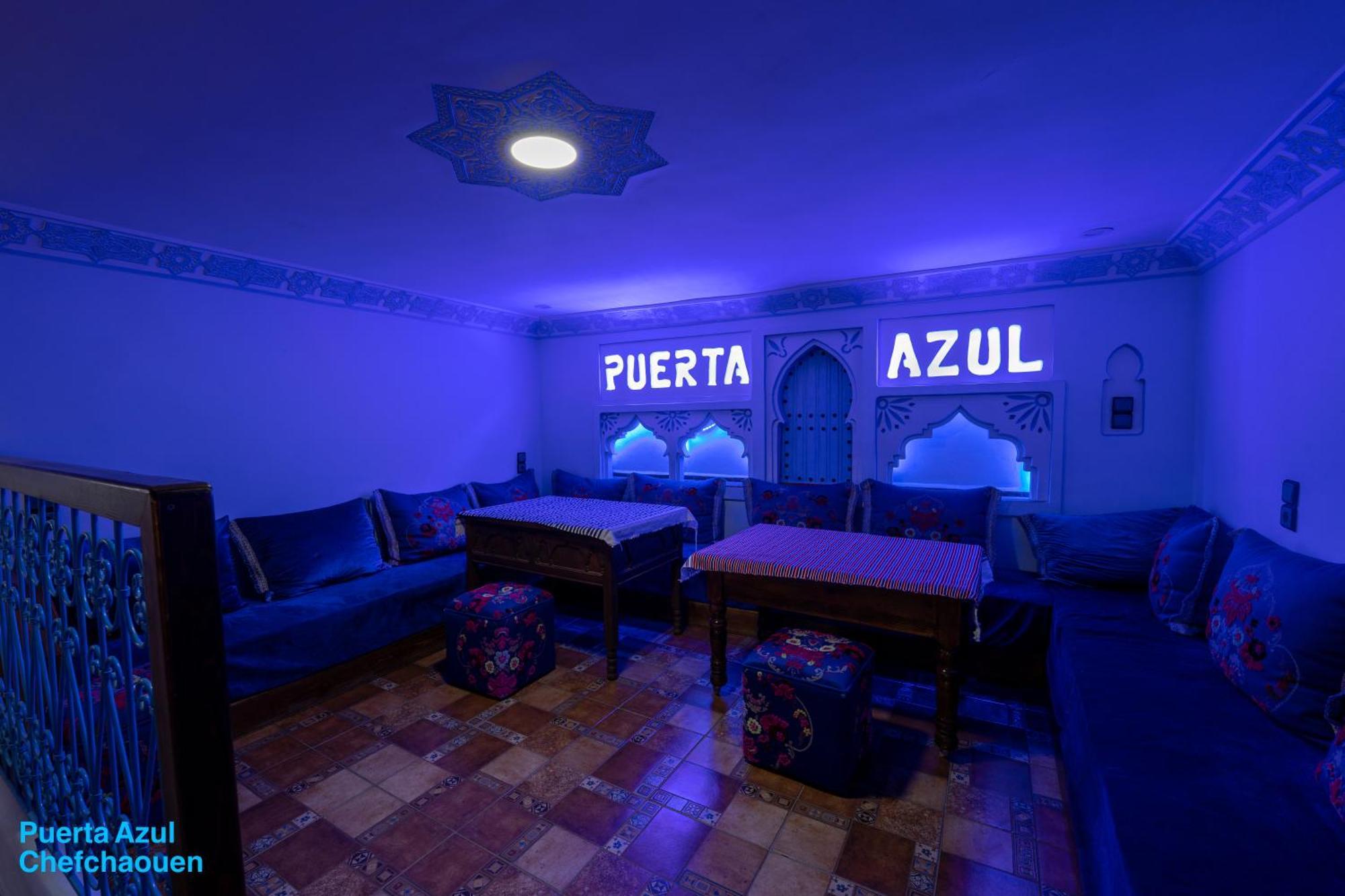 Puerta Azul Bed & Breakfast Чефчауен Екстериор снимка