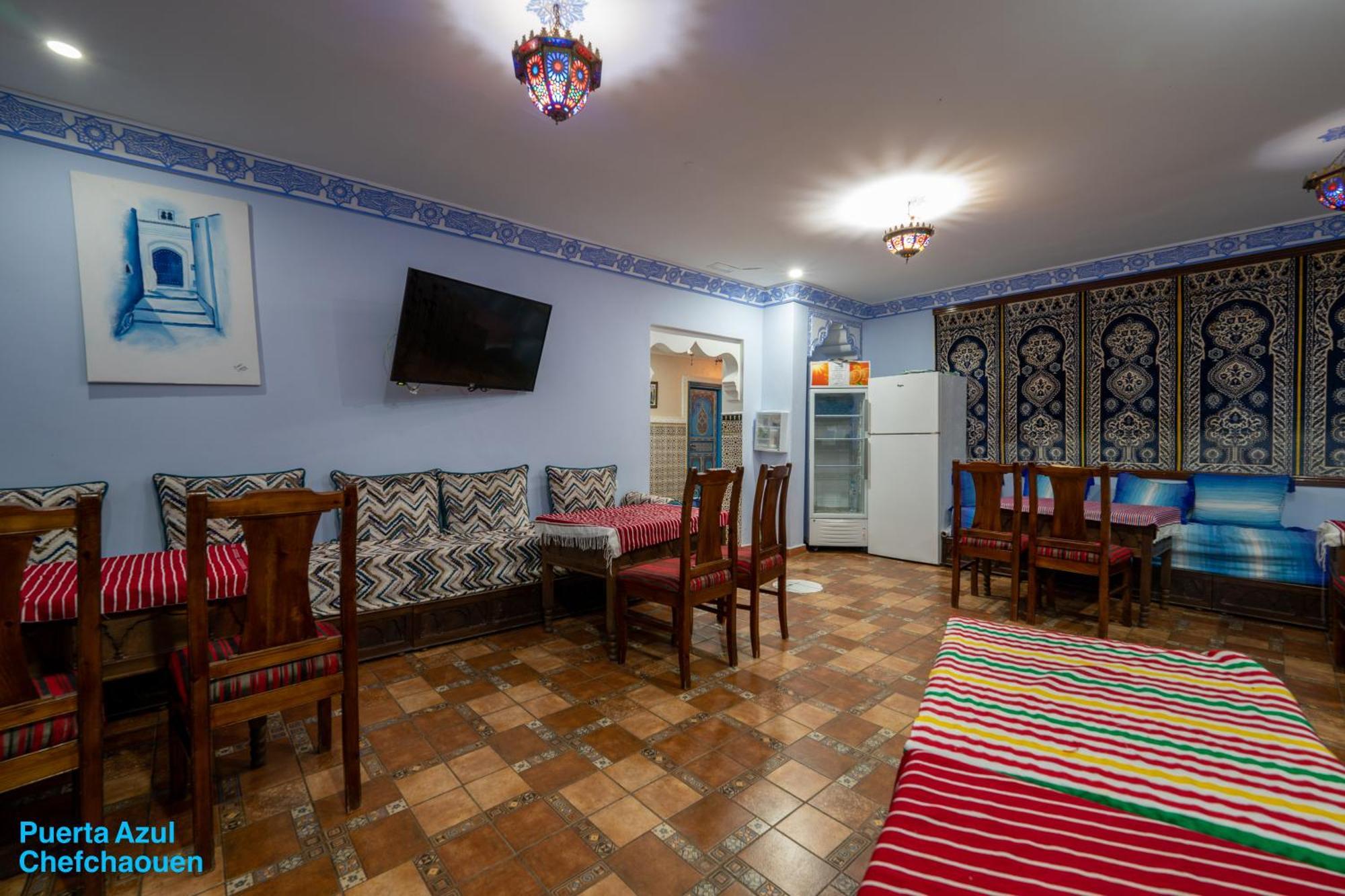 Puerta Azul Bed & Breakfast Чефчауен Екстериор снимка