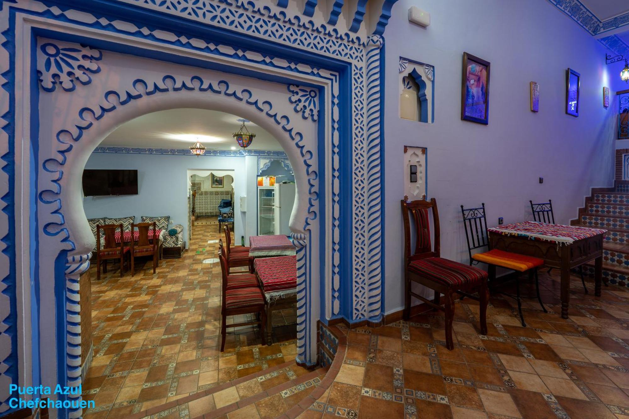 Puerta Azul Bed & Breakfast Чефчауен Екстериор снимка