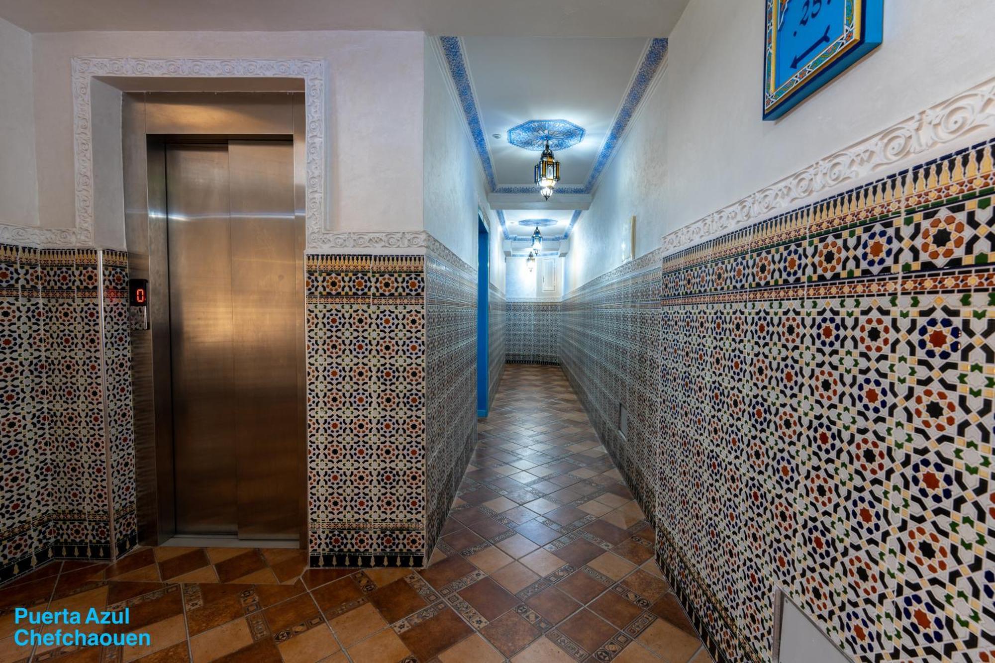 Puerta Azul Bed & Breakfast Чефчауен Екстериор снимка