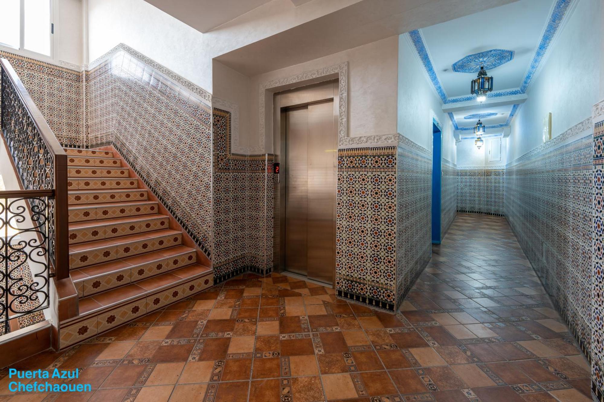 Puerta Azul Bed & Breakfast Чефчауен Екстериор снимка