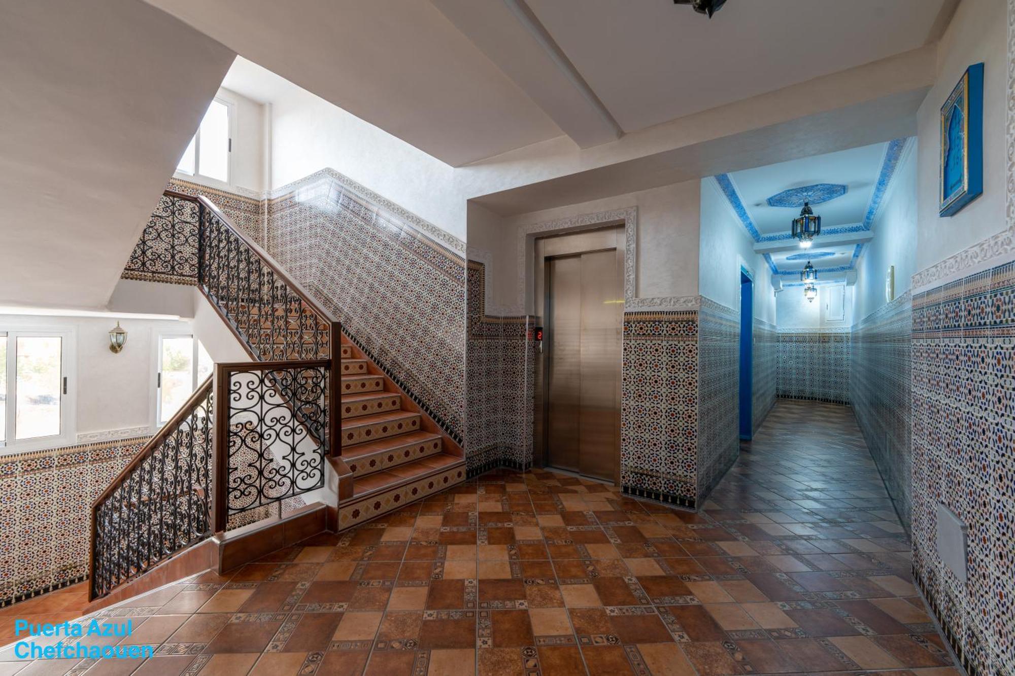 Puerta Azul Bed & Breakfast Чефчауен Екстериор снимка