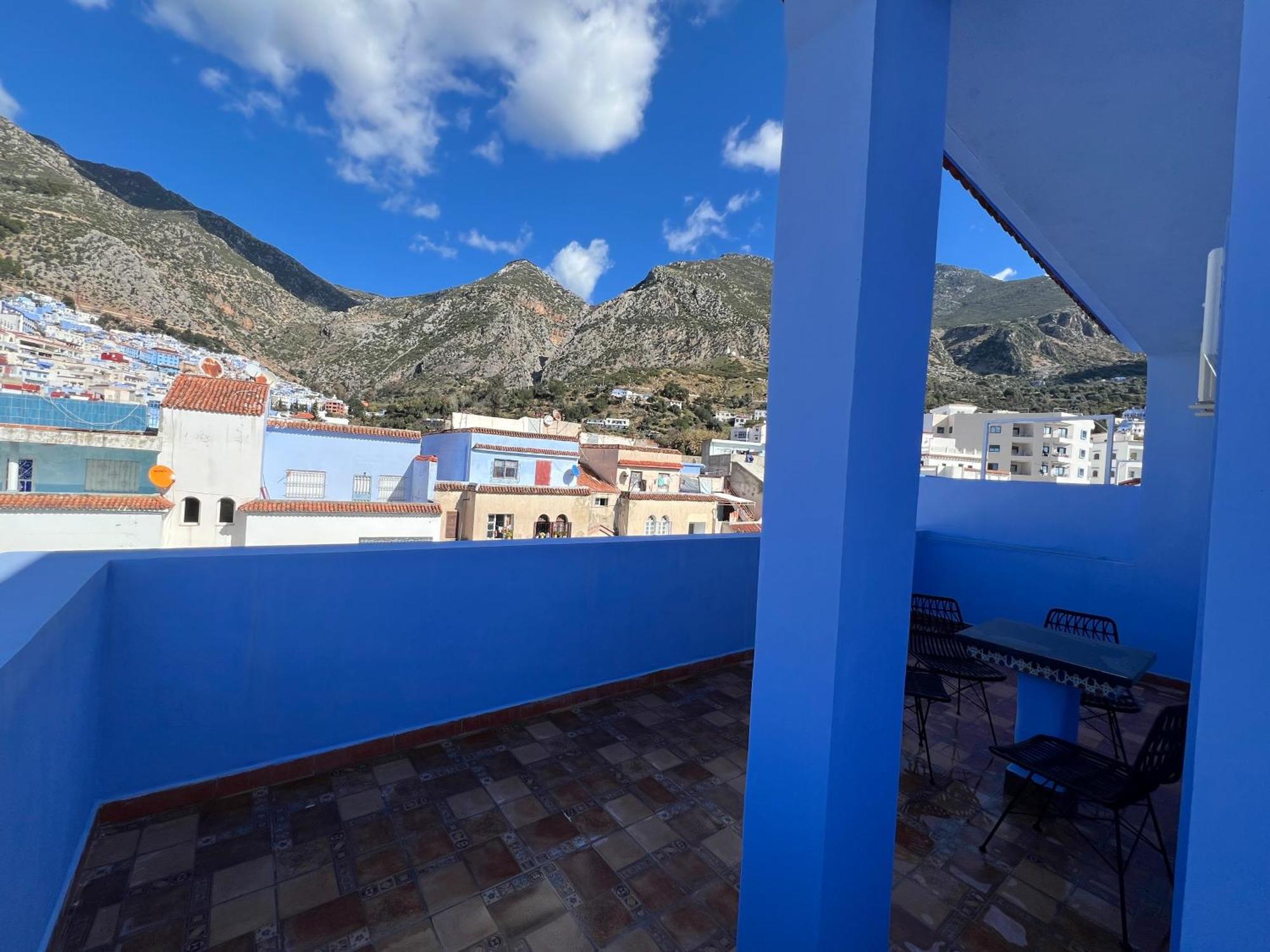 Puerta Azul Bed & Breakfast Чефчауен Екстериор снимка