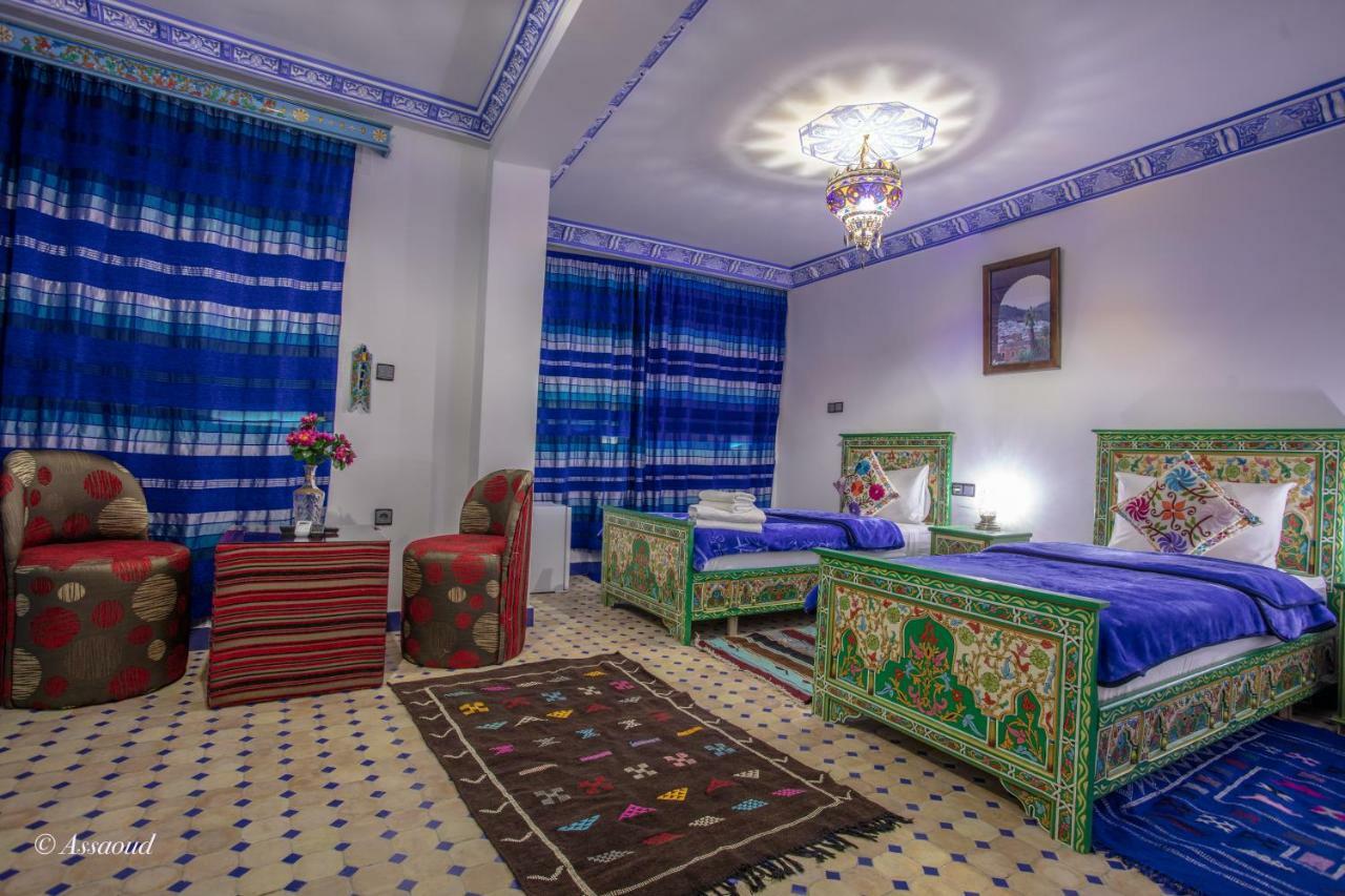 Puerta Azul Bed & Breakfast Чефчауен Екстериор снимка