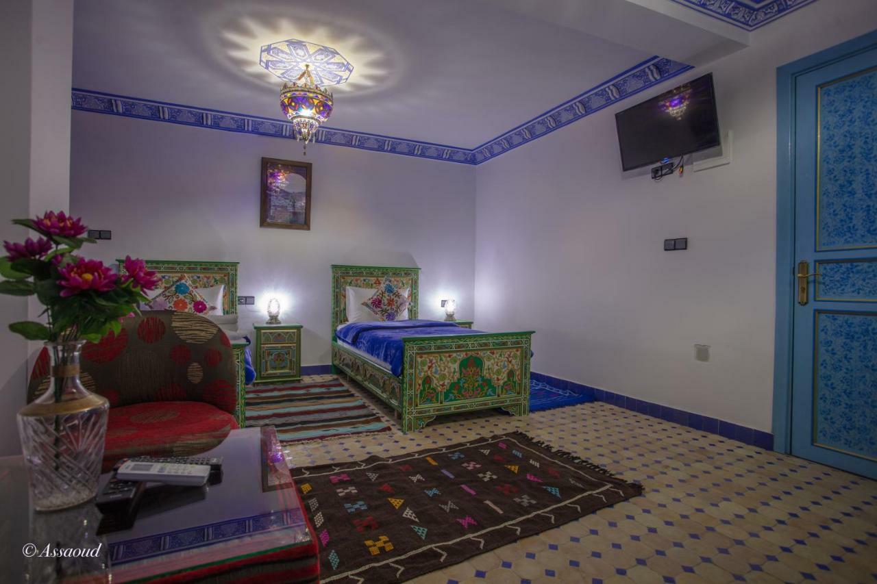 Puerta Azul Bed & Breakfast Чефчауен Екстериор снимка